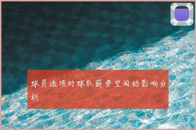 球员选项对球队薪资空间的影响分析